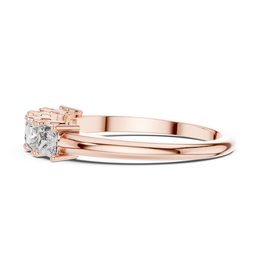 Half etternity ring