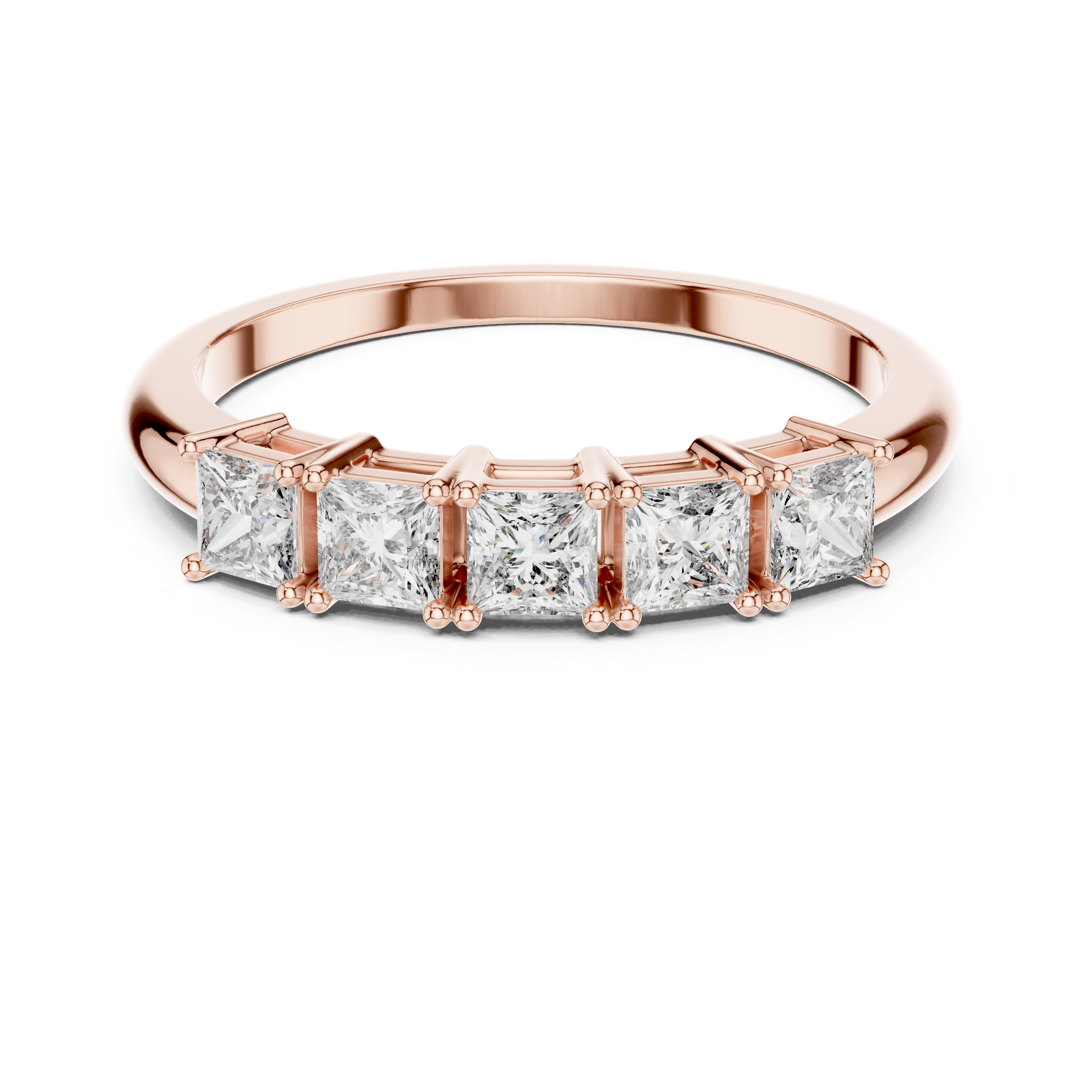 Half etternity ring