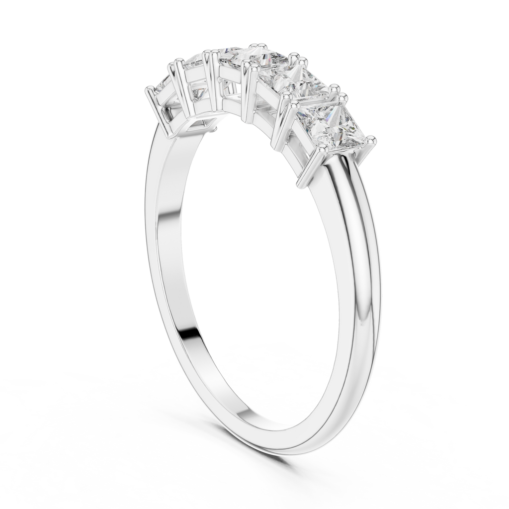 Half etternity ring