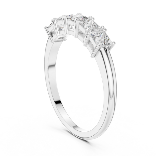 Half etternity ring