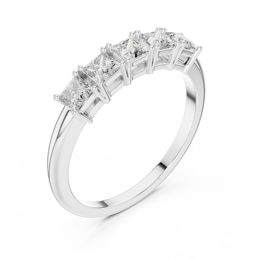 Half etternity ring