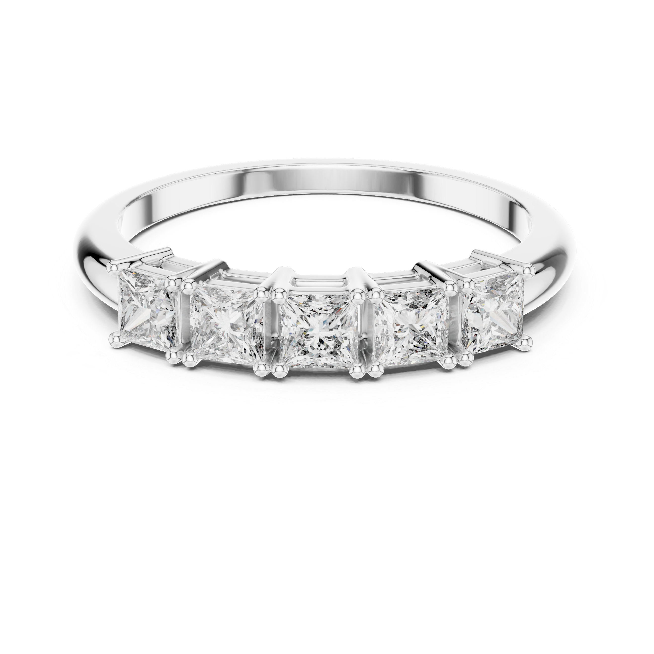 Half etternity ring
