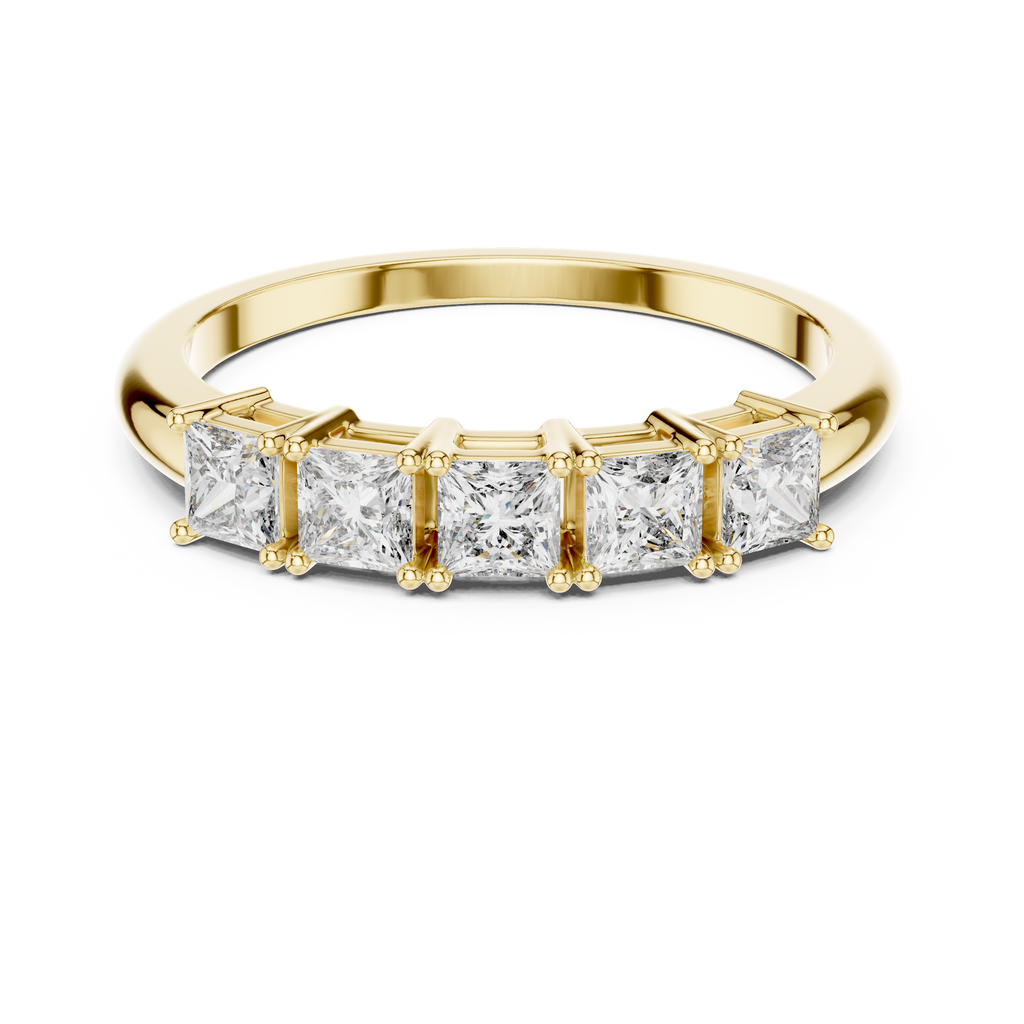 Half etternity ring