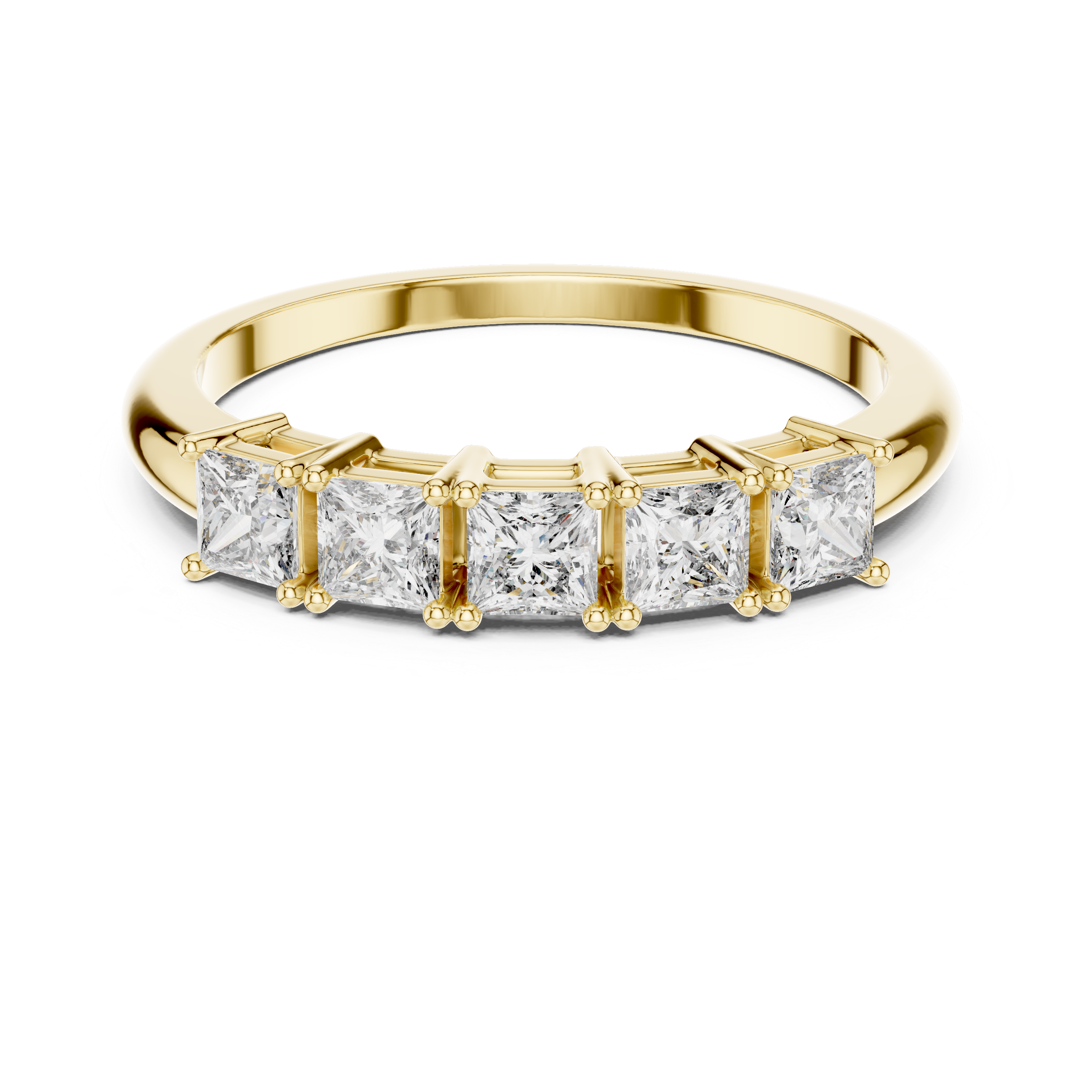 Half etternity ring