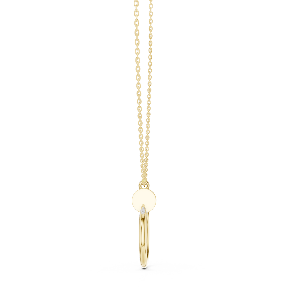 Nail Diamond Necklace