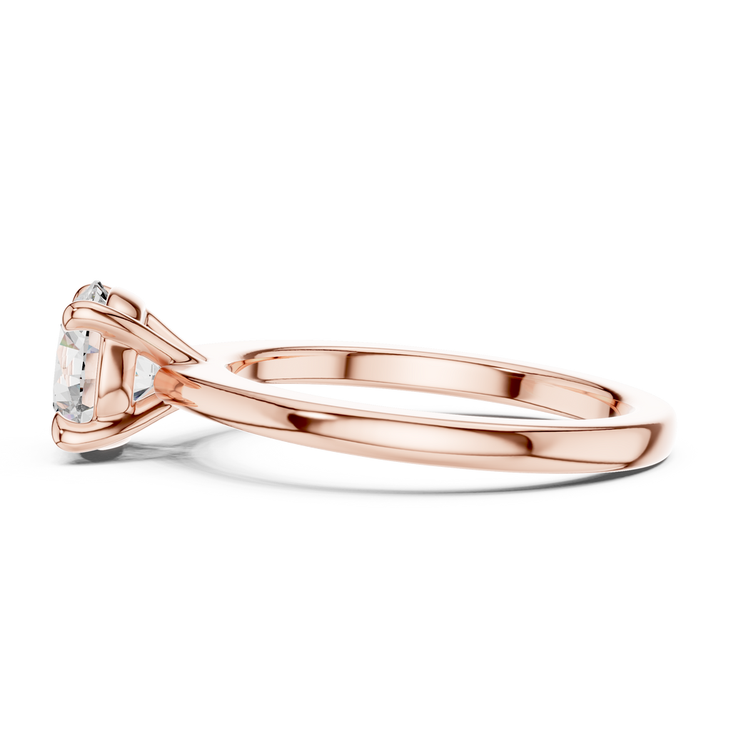 1ct G-VS1 Round Diamond Ring