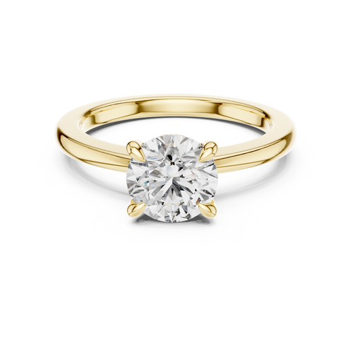 1ct G-VS1 Round Diamond Ring