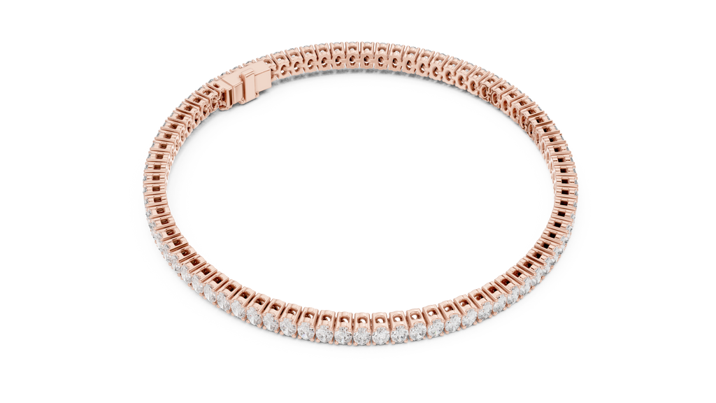 Classic 11.85 ct. Oval Diamond Tennis Bracelet