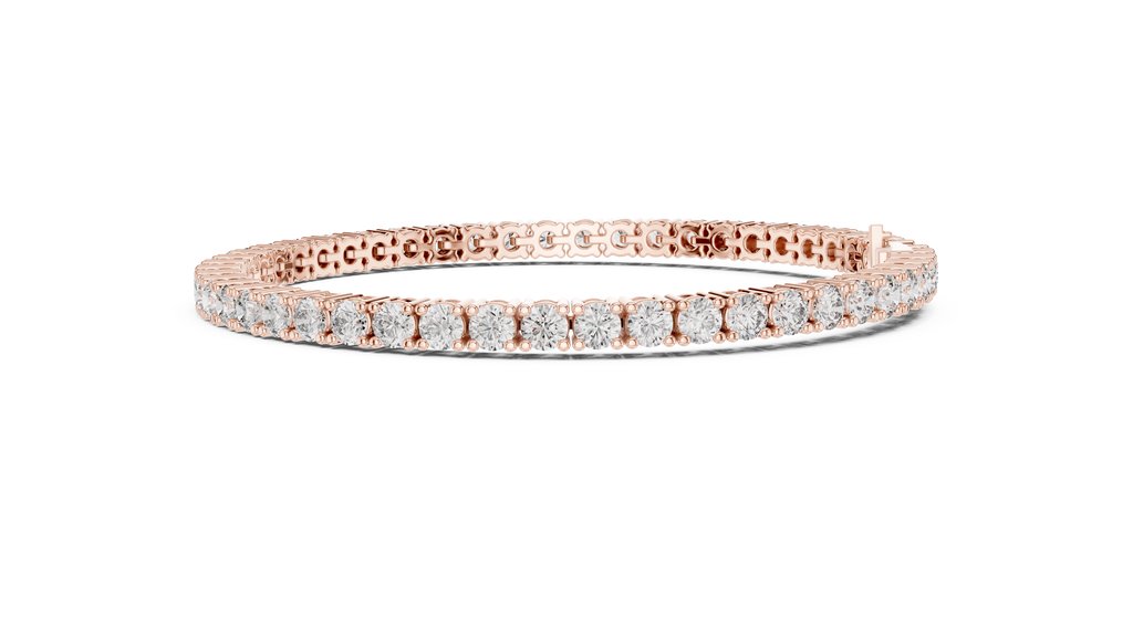 Diamond Tennis Bracelet in 18K Gold