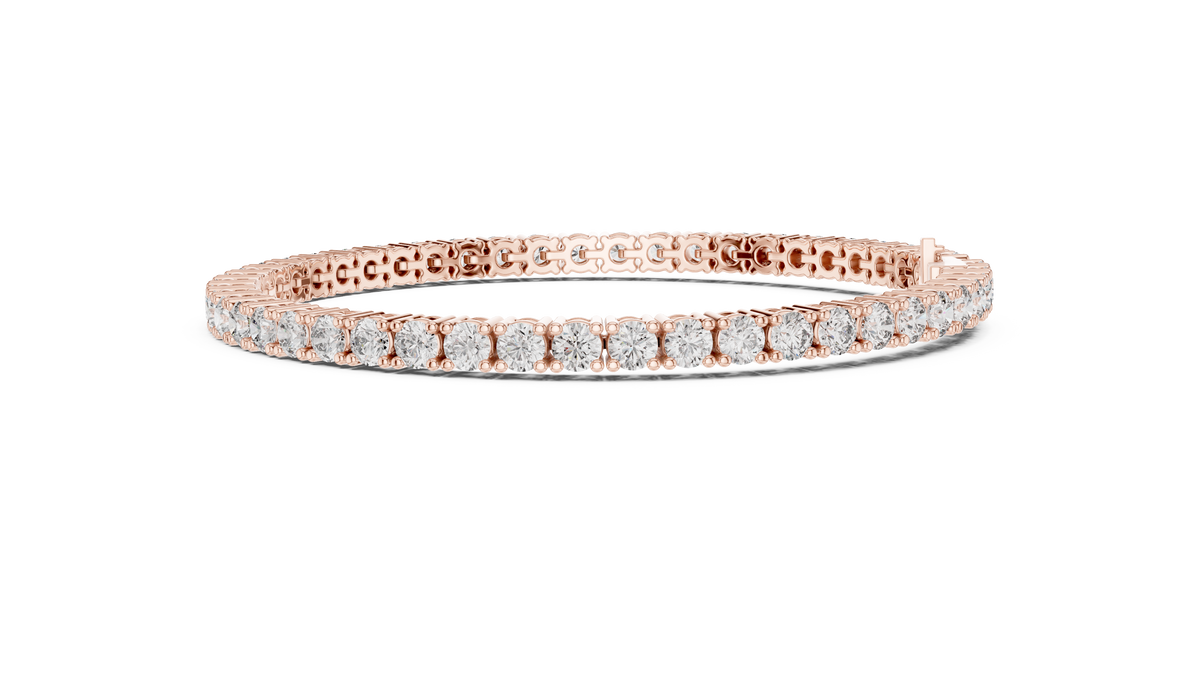 Diamond Tennis Bracelet in 18K Gold