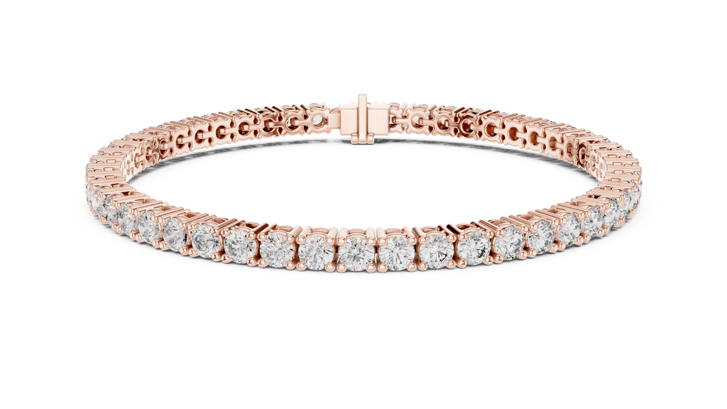 Diamond Tennis Bracelet in 18K Gold