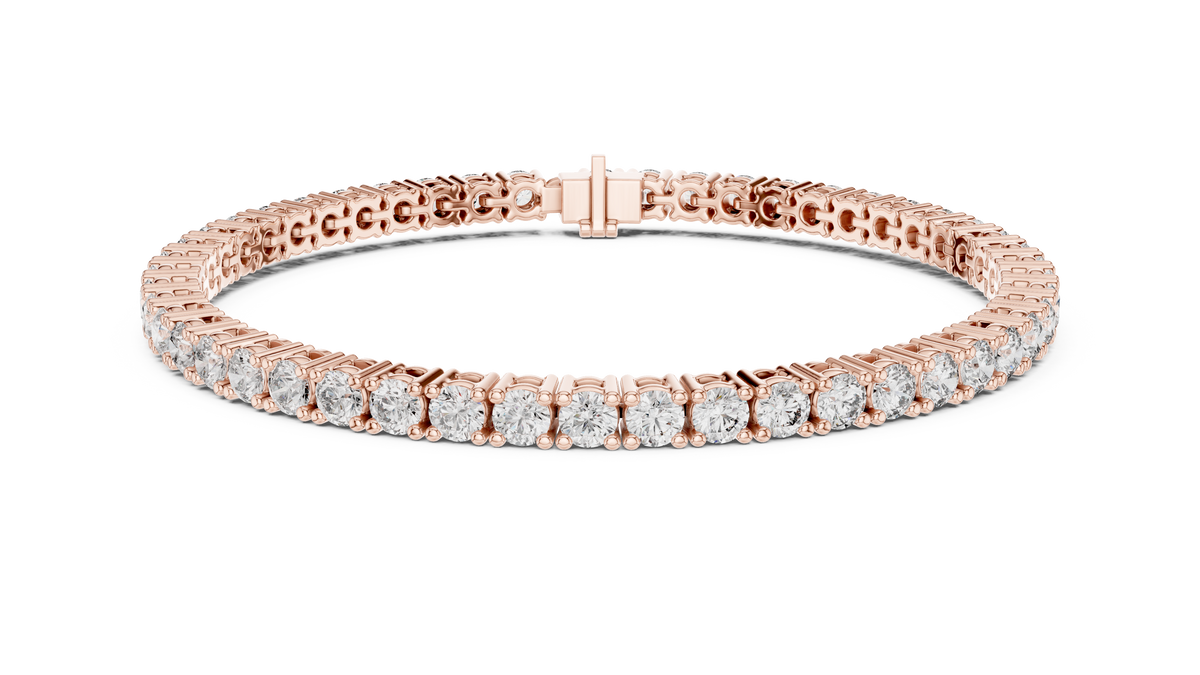Diamond Tennis Bracelet in 18K Gold