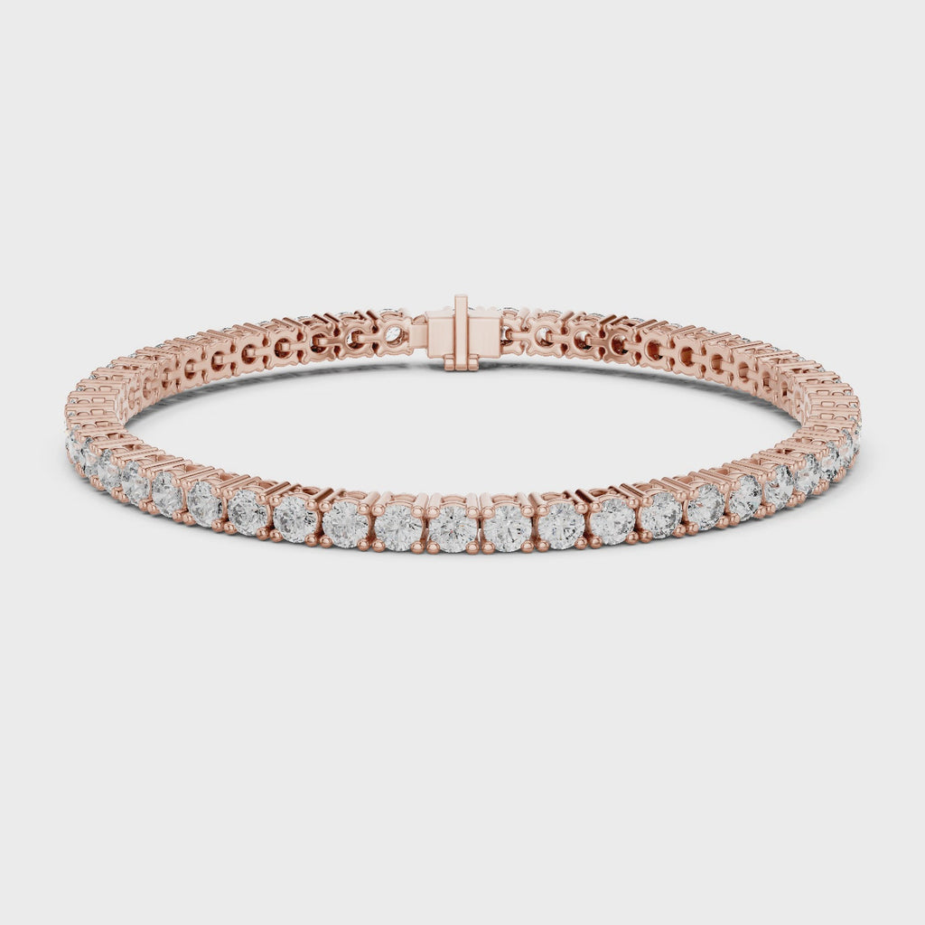 Diamond Tennis Bracelet in 18K Gold