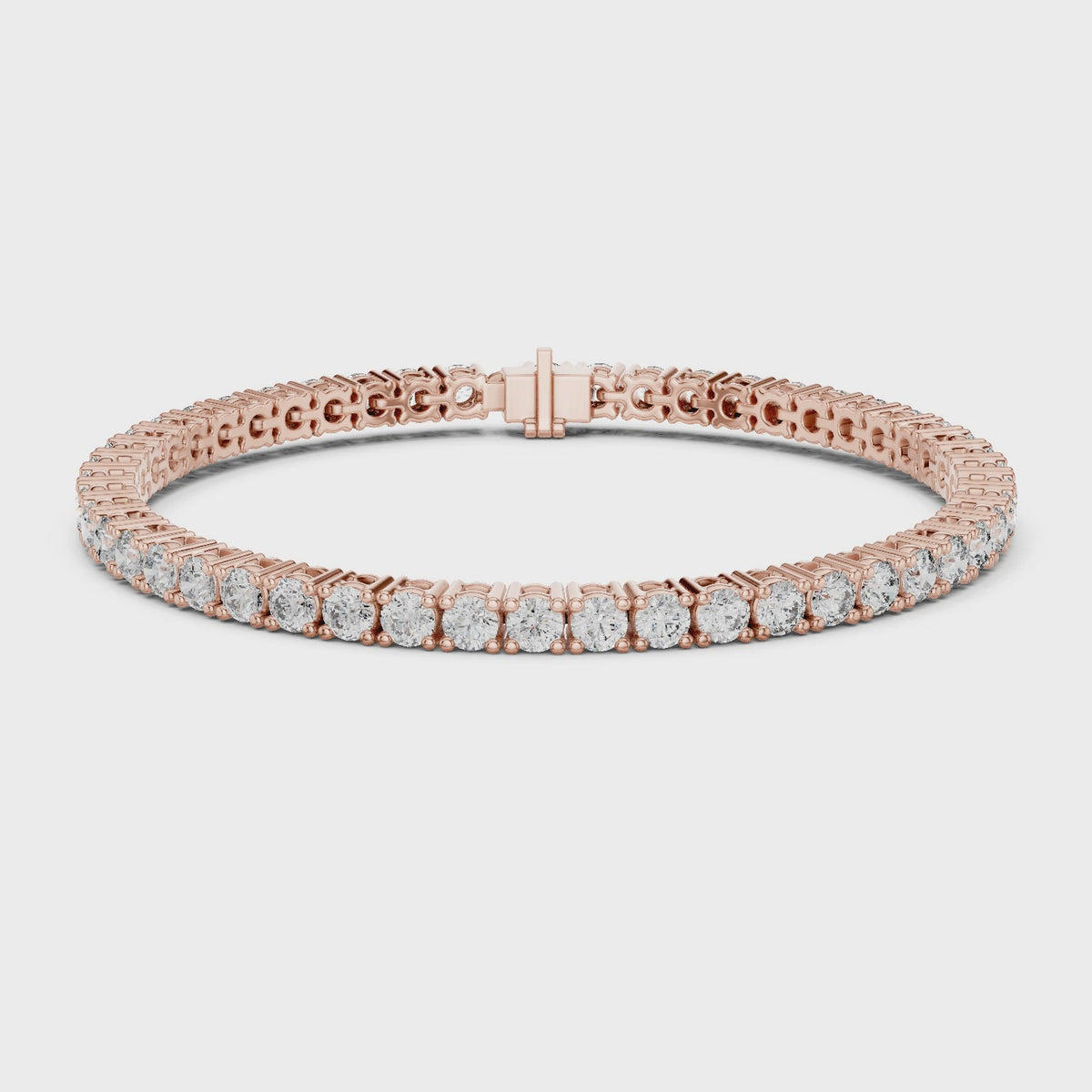 Diamond Tennis Bracelet in 18K Gold