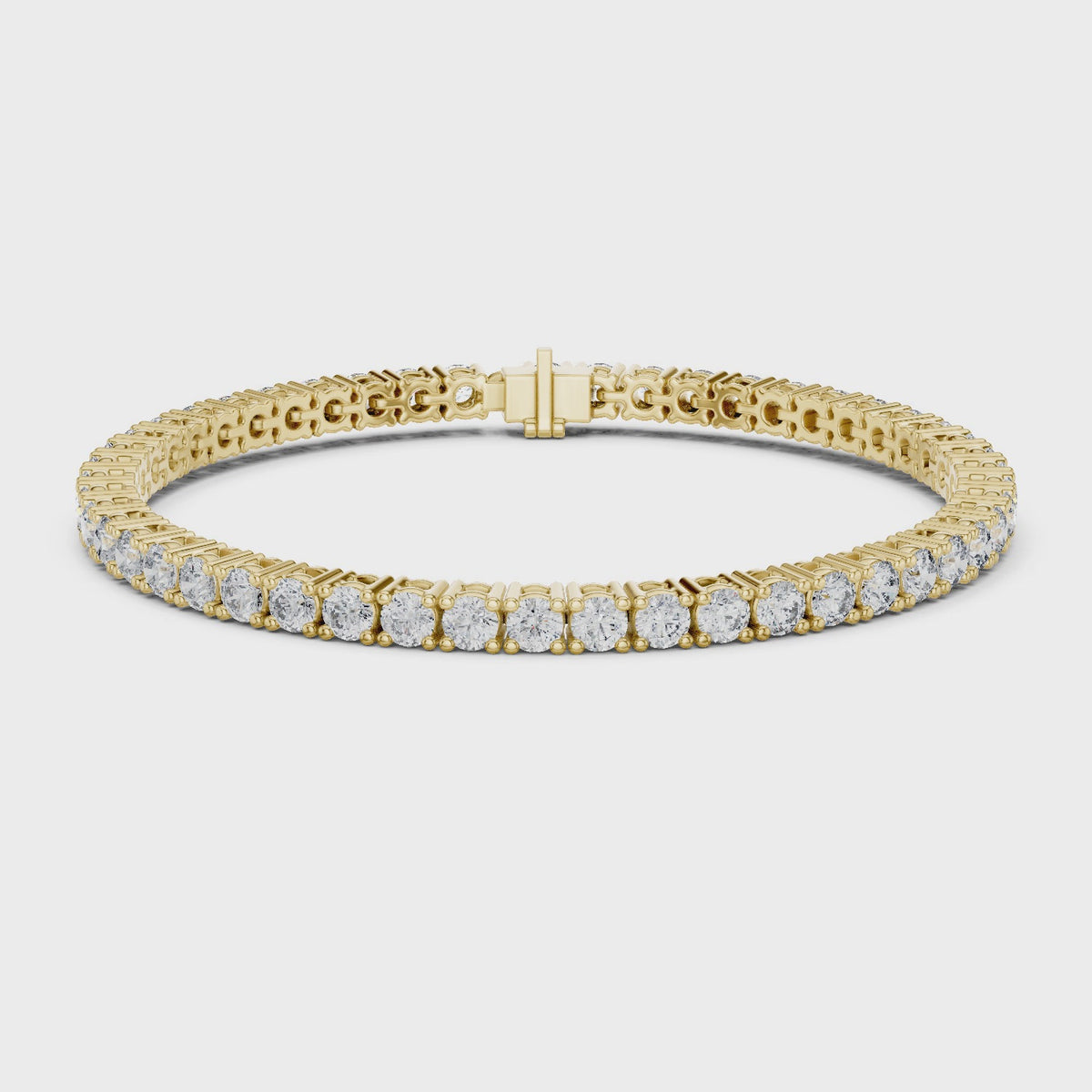 Diamond Tennis Bracelet in 18K Gold